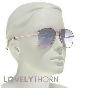 LE SPECS // ltd ed pink smoke gradient & rose gold frame